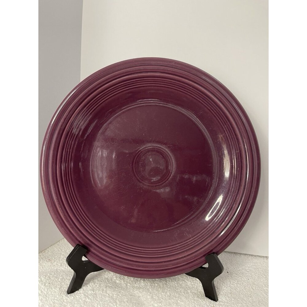 Fiesta Fiestaware Dinner Plate Plum 10.5" Retired Color Homer Laughlin USA